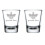 Set van 2 Queen Bee shotglaasjes, 50 ml 1