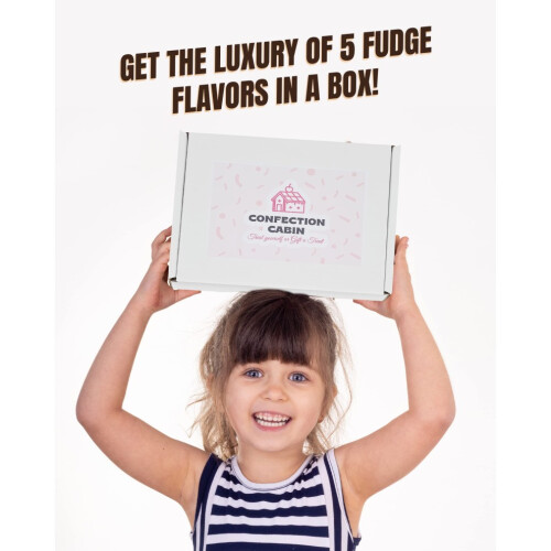 Fudge Gift Set in 5 Flavours (5 Bars x 130g) 2