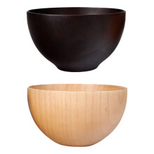 Bol à nouilles japonais en bois jujube2 pièces