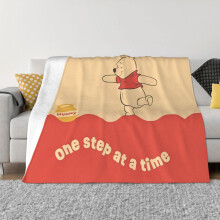 Κουβέρτα φλις φανέλας Winnie the Pooh 80" x 60"