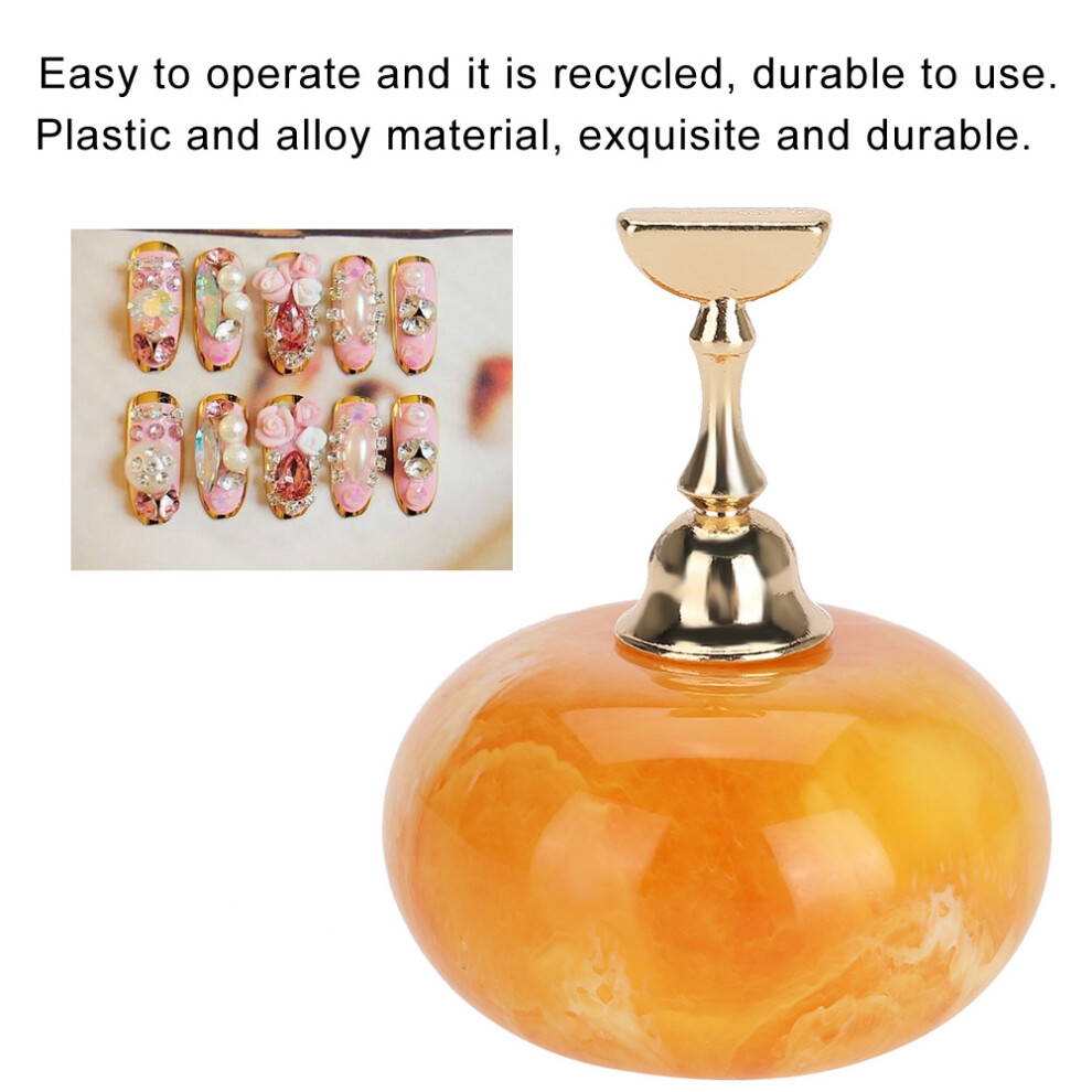 Magnetic Nail Art Display Stand Gold Base