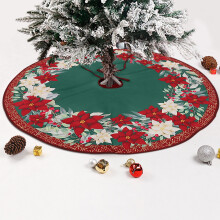 Jupe de sapin de Noël imprimée 80 cm