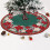 Jupe de sapin de Noël imprimée 80 cm 1