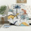 Couverture dinosaure en flanelle 40x50 pouces 1