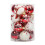 Plastic julekuglepynt 4 cm 16 stk. 1