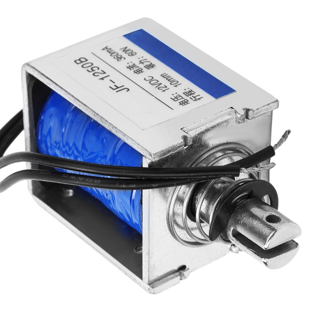 12VDC Push Pull Electromagnet 60N