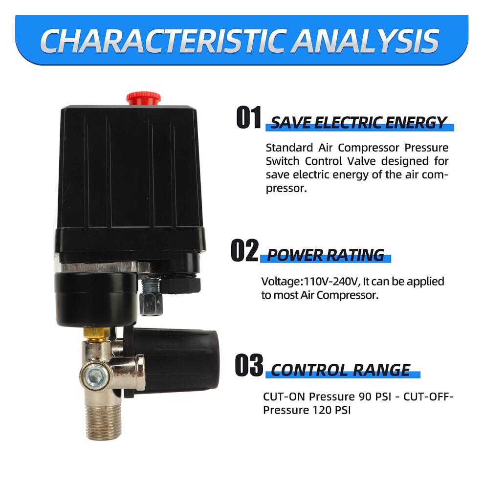 Pressure Valve Regulator for Compressors