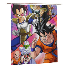Dragon Ball bruseforhængssæt 66x72 tommer polyester
