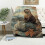 Κουβέρτα Otter Throw από μαλακό βελούδο φανέλας 40x50in 1