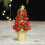 Mini árvore de Natal com bolas e estrela (30 cm) 1