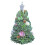 Mini kerstboom tafelornament van hars (1 stuk) 1