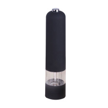Moedor de pimenta elétrico preto (1 peça)