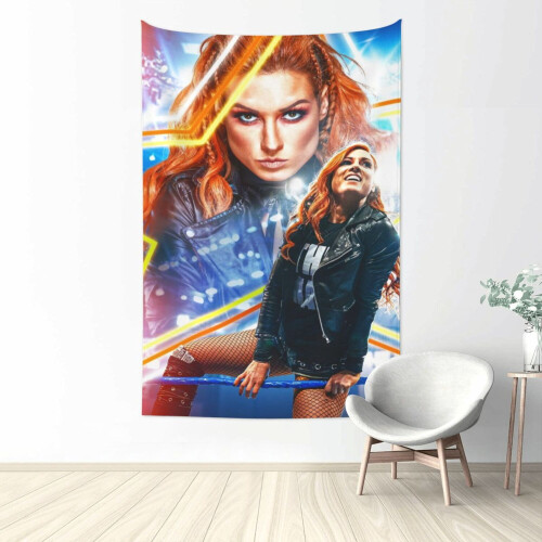 Ταπισερί Becky Lynch για κρεμάστρα τοίχου 18x120 εκ.