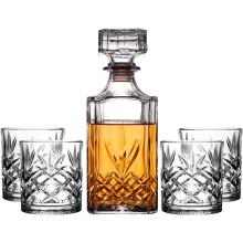 Kinsley whiskyglazen met karafset, 5-delig