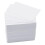 Blanke PVC ID-kort CR80 30mil hvide 100 stk. 1