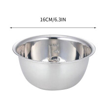 Bol mélangeur JingChun en acier inoxydable de 15 cm (6 pouces)