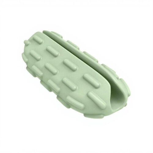 Ergonomic Silicone Pencil Weight Grip for Comfortable-Green
