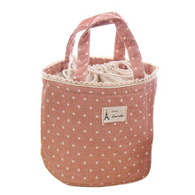 Isolierte Lunchtasche, rosa, faltbar, wasserdicht, 1 Stück