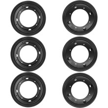 Herrajes para bandeja giratoria de 8 pulgadas, paquete de 6, 5/16 pulgadas de grosor