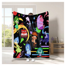 Couverture en flanelle Inside Out 2, 127 x 152 cm