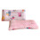 Toddler Pillow Double-Sided Cotton and Minky Dot 1 Pack 1