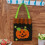 Halloween-godispåsar i plast, spökpumpa, 3 st 1
