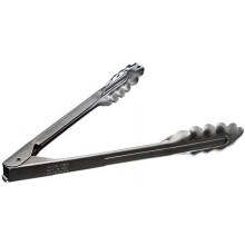 Restaurantzangen aus Edelstahl, 23 cm, mit Verriegelung, 2er-Pack