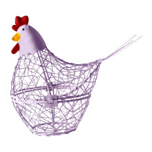 Moederdagcadeau: keukenmandje van ijzerdraad ter decoratie.