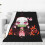 Demon Slayer Nezuko flanneltæppe 150x200 cm 1