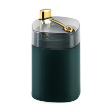 Dispensador automático de palitos de dente com 400 unidades em madeira natural.