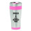 Isolierter Edelstahl-Reisebecher, pink, 473 ml 1