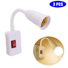 OUSITAI E27 socket adapter with switch 3-pack