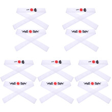 10PiĂšces Bandeaux Japonais Blancs Dragon Pour Cuisine Et EntraĂźnement