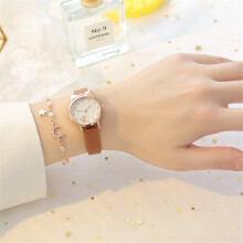 Koreaanse stijl kattenhorloge met kwartshorloge en armbandenset voor dames