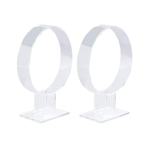 2 Stück transparente Acryl-Haarband-Organizer