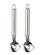 Poaug Noodle Cutter Manual Pasta Maker 2-częściowy srebrny