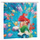 Cortina de chuveiro Ariel em poliéster impermeável, 183 x 183 cm (72 x 72 polegadas) 1