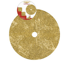 Jupe de sapin de Noël en velours à paillettes, 60 pouces