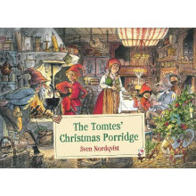 Tomtes Christmas Porridge by Sven Nordqvist Hardcover Book