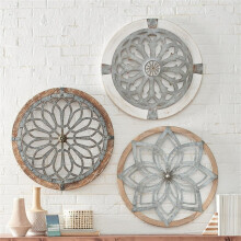 Acryl wanddecoratie in Boheemse Scandinavische stijl, 20 cm