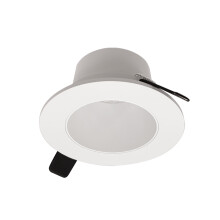 Cornice per faretto da incasso Nora Lighting Iolite, bianca, 2 pollici