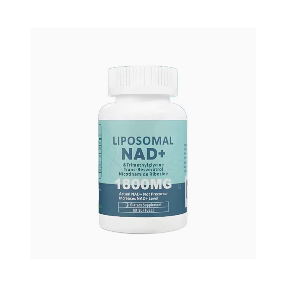 (3Pcs) Liposomal NAD  Supplement 1800 mg with Nicotinamide Riboside, High-Potency Liposomal Softgels, 60 Count