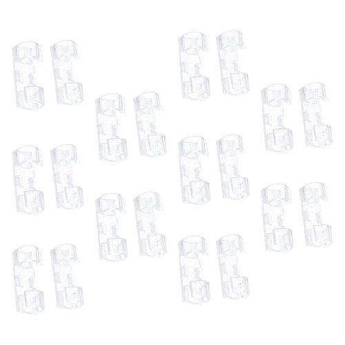 20 Piece User Friendly Cable Management Clip For Electronics-3