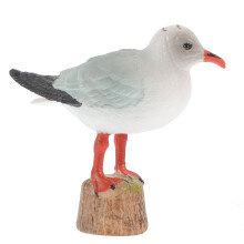 Sirály szobor tengerészeti miniatűr lakberendezés