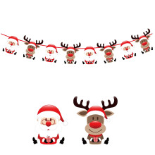 Vánoční banner, vlajka, girlanda na dveře, stěnu, okno