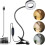 Lampe de bureau LED avec pince, intensité variable, blanche, 1 pièce 1