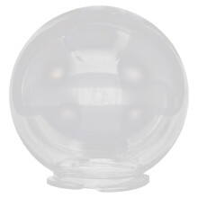 Abat-jour globe en acrylique transparent pour lustre d'extérieur, 12 cm