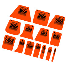 Komplettes 14-teiliges Autofolien-Werkzeugset für-Orange