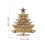 Christmas Wood Tree Shelf Chocolate Rack 14.6 in 5