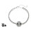 J Skelly bling armband met oogsluiting 1